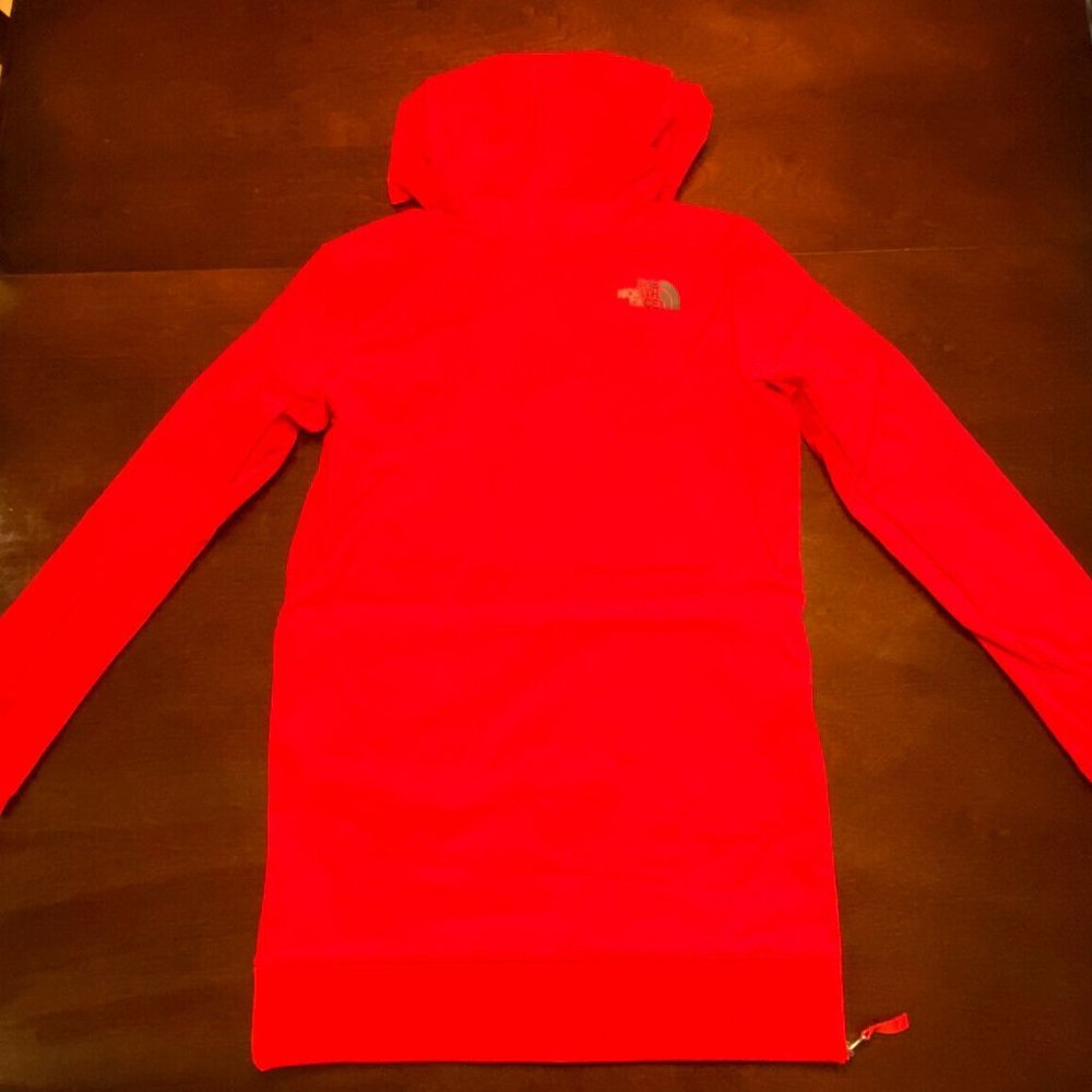The North Face Tekno Red FlashDry Hoodie XS - Picture 6 of 8